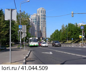 Улица Обручева. Обручевский район. Город Москва (2014 год). Редакционное фото, фотограф lana1501 / Фотобанк Лори