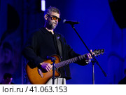 Концерт группы "Uma2rman". Владимир Кристовский (2023 год). Редакционное фото, фотограф Михаил Ворожцов / Фотобанк Лори