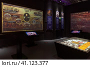 Мультимедийная выставка «Романовы 1613 - 1917». ВДНХ, Москва (2023 год). Редакционное фото, фотограф Pukhov K / Фотобанк Лори