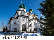 The Vyazhishchi Convent of Saint Nicholas in the village of Vyazhishchi, Novgorod the Great, Russia (2021 год). Стоковое фото, фотограф Юлия Белоусова / Фотобанк Лори