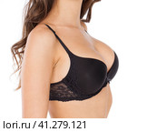 Woman breast in uplift. Стоковое фото, фотограф Андрей Аркуша / Фотобанк Лори