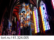 Vienna, Austria - 09 Jun 2011: St. Stephen's Cathedral in Vienna, Austria. Редакционное фото, фотограф Сергей Стрелков / Фотобанк Лори