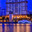 Night view of luxury apartments in Moscow (2020 год). Стоковое фото, фотограф Галина Царькова / Фотобанк Лори