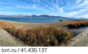 Panorama of Tsemes Bay in the city of Novorossiysk. Стоковое фото, фотограф Владимир Ушаров / Фотобанк Лори