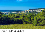 Stone pillars. Stone sphinxes of Bakhchisaray in Crimea. (2020 год). Стоковое фото, фотограф Анна Кривицкая / Фотобанк Лори