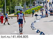 Кубок мира FIS по лыжероллерам-2019, август 2029 года, г. Ханты-Мансийск. Редакционное фото, фотограф Любовь Демус / Фотобанк Лори
