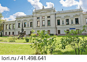 Дом Стахеева. Новая Басманная улица, дом 14, строение 1. Москва (2023 год). Редакционное фото, фотограф E. O. / Фотобанк Лори