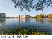 Мирский замок, Беларусь (2023 год). Редакционное фото, фотограф Владимир Чинин / Фотобанк Лори