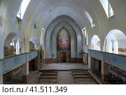 В старой заброшенной лютеранской кирхе. Лумиваара, Карелия (2017 год). Стоковое фото, фотограф Виктор Карасев / Фотобанк Лори