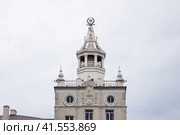 The dome of the building in Novorossiysk on the embankment of Admiral Serebryakov. (2018 год). Стоковое фото, фотограф Леонид Еремейчук / Фотобанк Лори