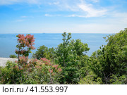Seascape, view from the shore, Tsemes bay. Стоковое фото, фотограф Леонид Еремейчук / Фотобанк Лори