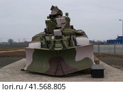 Волжский, Волгоградская область, Россия. Военная инженерная машина разграждения ИМР, для расчистки дорог, завалов и устранения препятствий для движения техники (2019 год). Редакционное фото, фотограф Андрей Цыганков / Фотобанк Лори