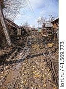 Весенняя распутица. Стоковое фото, фотограф Владимир Дресвянников / Фотобанк Лори