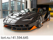 Ламборгини Чентенарио / Lamborghini Centenario (2019 год). Редакционное фото, фотограф Сергей Веселовский / Фотобанк Лори