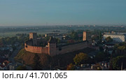 Old fortress in Lutsk (2023 год). Стоковое видео, видеограф Артем Лукин / Фотобанк Лори