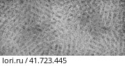Gray grungy textured background with scuff marks. Abstract background with space for text. Стоковая иллюстрация, иллюстратор Бузмакова Светлана / Фотобанк Лори