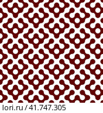 Abstract seamless pattern of chains with circles. Abstract pattern background design. Стоковая иллюстрация, иллюстратор Александр Кротков / Фотобанк Лори
