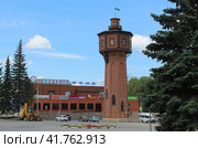 Горсоветская площадь в Белорецке (2022 год). Редакционное фото, фотограф Иван Дуплик / Фотобанк Лори