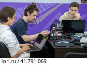 Конгресс молодыых ученых (2023 год). Редакционное фото, фотограф Алексей Смышляев / Фотобанк Лори