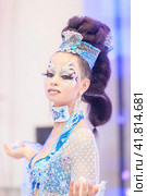 Saint-Petersburg, Russia. 30.09.2012 The International Beauty Festival "Nevsky Bereg" is an international professional exhibition of the beauty industry, independent championships in cosmetology, pedicure, hairdressing, nail design and decorative cosmetics, Редакционное фото, фотограф Анна Кривицкая / Фотобанк Лори