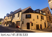 Picturesque streets of old town of Provins in France. Стоковое фото, фотограф Яков Филимонов / Фотобанк Лори