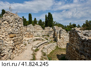Chersonesus is an ancient Greek colony founded approximately 2,500 years ago in the southwestern part of the Crimean Peninsula (2019 год). Редакционное фото, фотограф Владимир Глинский / Фотобанк Лори