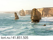 Twelve Apostles Sea Rocks near Great Ocean Road , Port Campbell National Park, Australia (2009 год). Стоковое фото, фотограф VittoriaChe / Фотобанк Лори