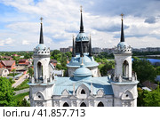 Купола Владимирской церкви (2018 год). Стоковое фото, фотограф Сергей Балдин / Фотобанк Лори