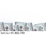 Money scattered on the desk. Finance and Economy concepts. Стоковое фото, фотограф Евдокимов Максим / Фотобанк Лори