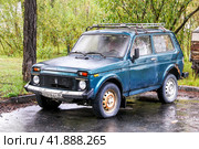 VAZ-21213 Niva (2022 год). Редакционное фото, фотограф Art Konovalov / Фотобанк Лори