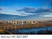 Микрорайон Юг, Автозаводский район, Нижний Новгород (2023 год). Стоковое фото, фотограф Илья Старков / Фотобанк Лори