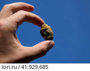 calculus of heterogeneous composition against a blue sky. Стоковое фото, фотограф Леонид Еремейчук / Фотобанк Лори