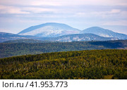 Mount Yamantau, the highest peak of the South Urals Bashkortostan Russia. Стоковое фото, фотограф Акиньшин Владимир / Фотобанк Лори