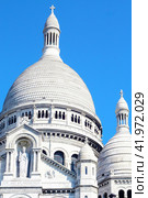 Basilique du Sacré-Cœur (2017 год). Редакционное фото, фотограф Яна Сергеева / Фотобанк Лори