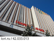 Гостиничный комплекс "Измайлово", корпус "Гамма-Дельта". Измайловское шоссе, 71. Район Измайлово. Город Москва (2012 год). Редакционное фото, фотограф lana1501 / Фотобанк Лори