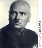 Иван Фёдорович Федько (1897-1939), советский военачальник, командарм 1-го ранга, герой Гражданской войны в России, четыре ордена Красного Знамени. Член ЦИК СССР, депутат Верховного совета СССР 1-го созыва, член Военного совета при наркоме обороны СССР.  Расстрелян в 1939 году по обвинению в участии «военно-фашистском заговоре в РККА». В 1956 году посмертно реабилитирован. Редакционное фото, фотограф Сергей Елизарьев / Фотобанк Лори