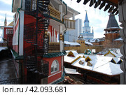 Измайловский вернисаж, кремль. Город Москва (2012 год). Редакционное фото, фотограф lana1501 / Фотобанк Лори