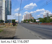 Пролетарский проспект. Район Москворечье-Сабурово. Москва (2014 год). Редакционное фото, фотограф lana1501 / Фотобанк Лори