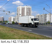 Пролетарский проспект. Район Москворечье-Сабурово. Москва (2014 год). Редакционное фото, фотограф lana1501 / Фотобанк Лори