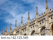 King's college chapel. University of Cambridge. United Kingdom (2010 год). Стоковое фото, фотограф Сергей Пристяжнюк (Serg Zastavkin) / Фотобанк Лори