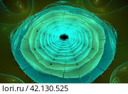 Abstract fractal 3d circle image. Стоковое фото, фотограф Helga Preiman / Фотобанк Лори