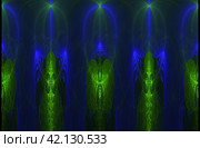 Abstract fractal 3d circle image. Стоковая иллюстрация, иллюстратор Helga Preiman / Фотобанк Лори