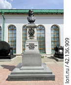 Памятник Петру 1 перед музеем архитектуры и дизайна в Екатеринбурге (2021 год). Редакционное фото, фотограф Овчинникова Ирина / Фотобанк Лори