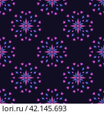 Handdrawn magic mandala. Oriental mystic marrocan pattern. Стоковая иллюстрация, иллюстратор Anastaiya Lavrik / Фотобанк Лори