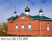 Часовня Петра и Павла. Тюменская область. Россия (2023 год). Стоковое фото, фотограф Александр Тараканов / Фотобанк Лори