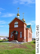 Часовня Петра и Павла. Тюменская область.Упоровский район.  Россия (2023 год). Стоковое фото, фотограф Александр Тараканов / Фотобанк Лори
