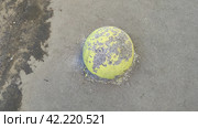 Yellow concrete hemisphere. Стоковое фото, фотограф Andrew_Swarga / Фотобанк Лори