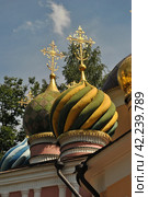 Храм Преображения Господня в Переделкине (селе Лукине). Район Ново-Переделкино. Город Москва (2014 год). Стоковое фото, фотограф lana1501 / Фотобанк Лори