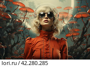 Mysterious visions, surreal dreams with unexpected images,Generative AI. Стоковое AI-изображение, AI-художник Анна Кривицкая / Фотобанк Лори
