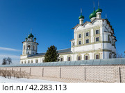 The Vyazhishchi Convent of Saint Nicholas in the village of Vyazhishchi, Novgorod the Great, Russia (2021 год). Стоковое фото, фотограф Юлия Белоусова / Фотобанк Лори